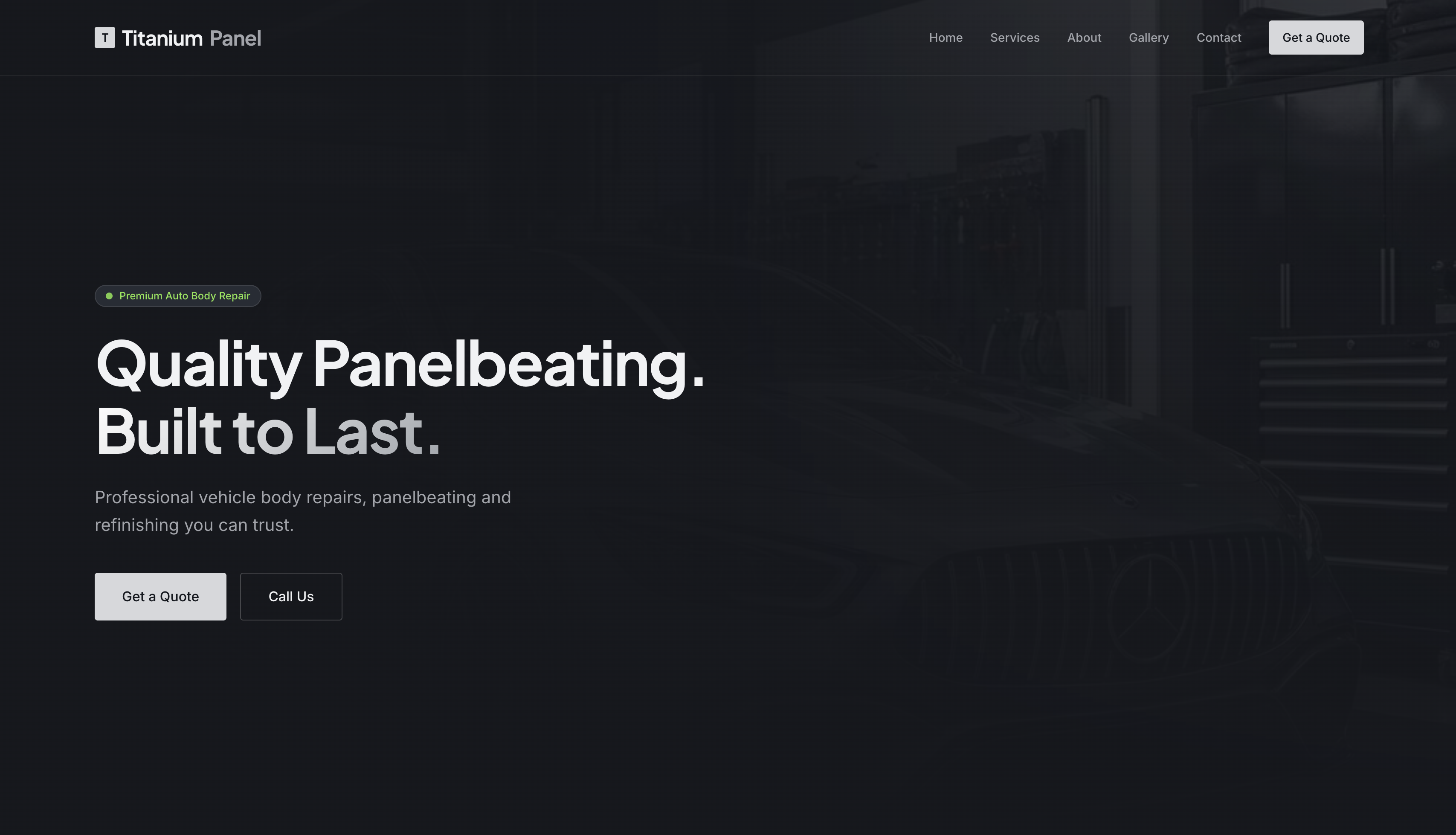 Titanium Panel